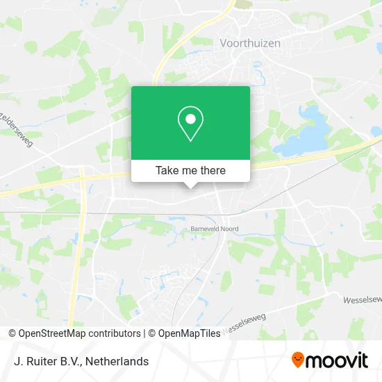 J. Ruiter B.V. map