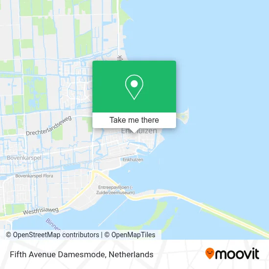 Fifth Avenue Damesmode map