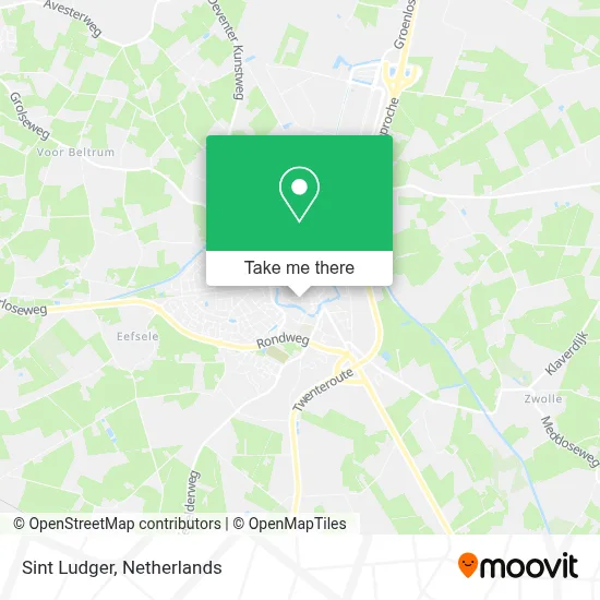 Sint Ludger map