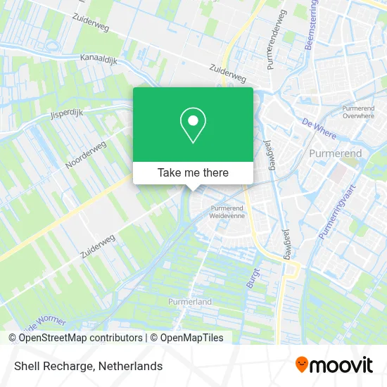 Shell Recharge map