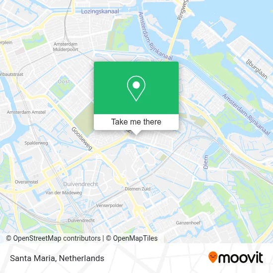 Santa Maria map