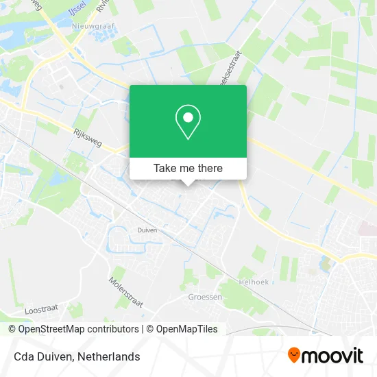 Cda Duiven map