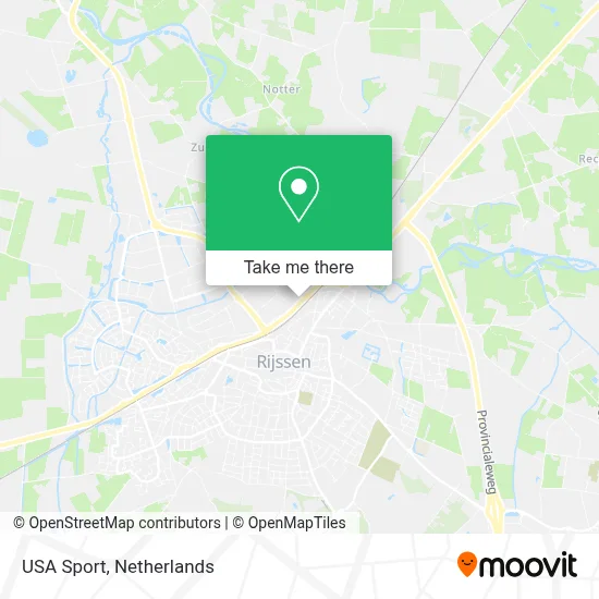 Usa Sport map
