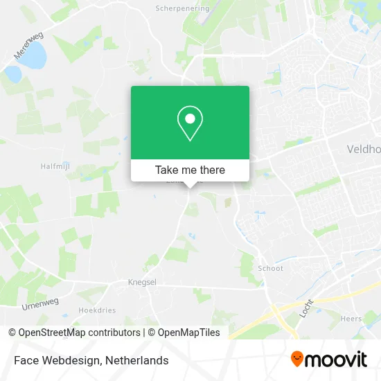 Face Webdesign map