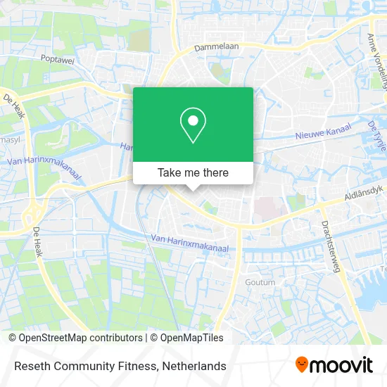Reseth Community Fitness map