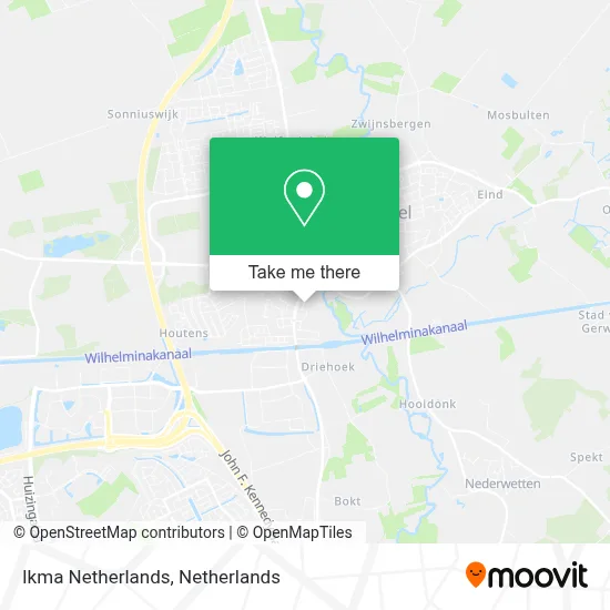Ikma Netherlands map