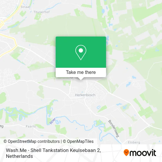 Wash.Me - Shell Tankstation Keulsebaan 2 map