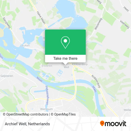 Archief Well map