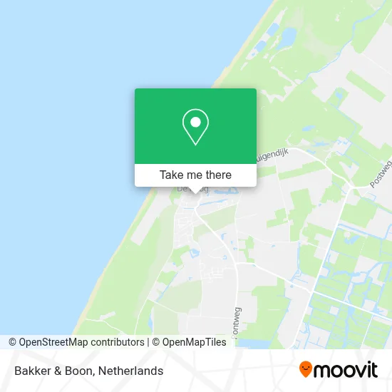 Bakker & Boon map