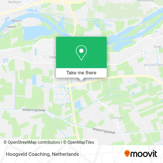 Hoogveld Coaching map