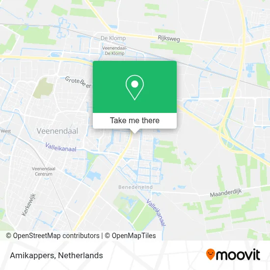 Amikappers map