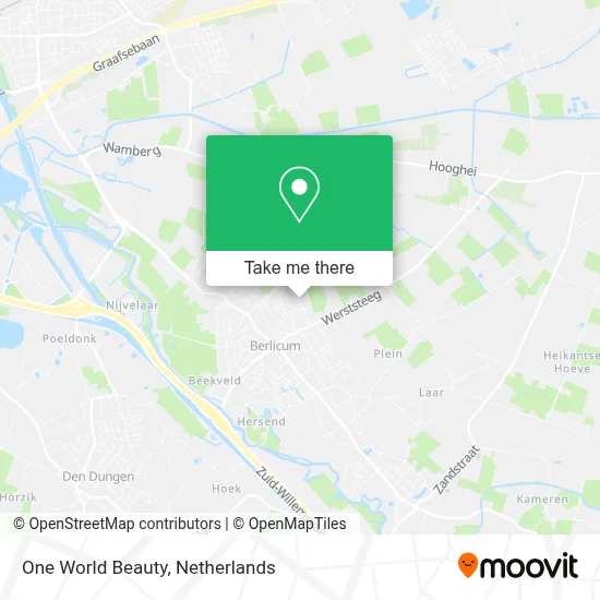 One World Beauty map