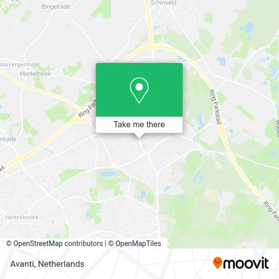 Avanti map