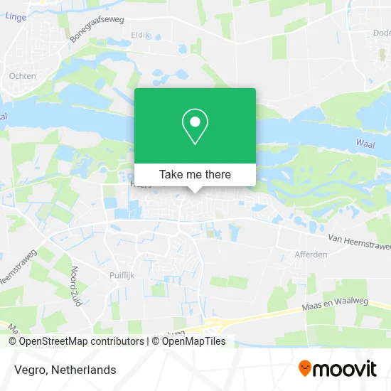 Vegro map