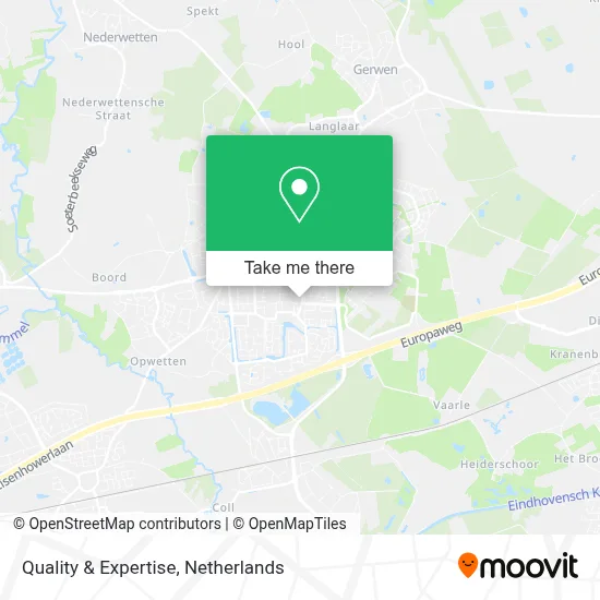 Quality & Expertise map