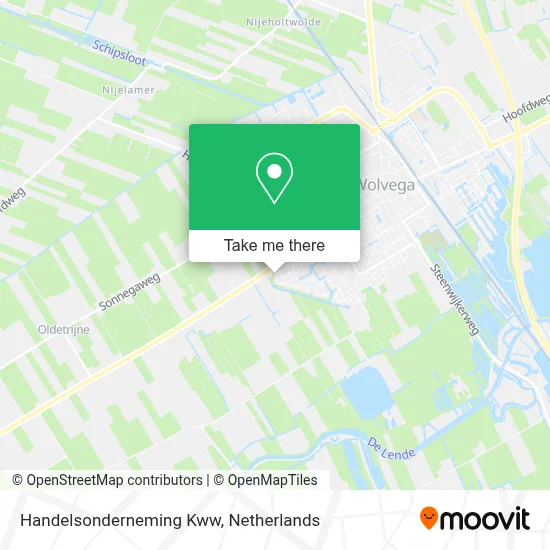 Handelsonderneming Kww map
