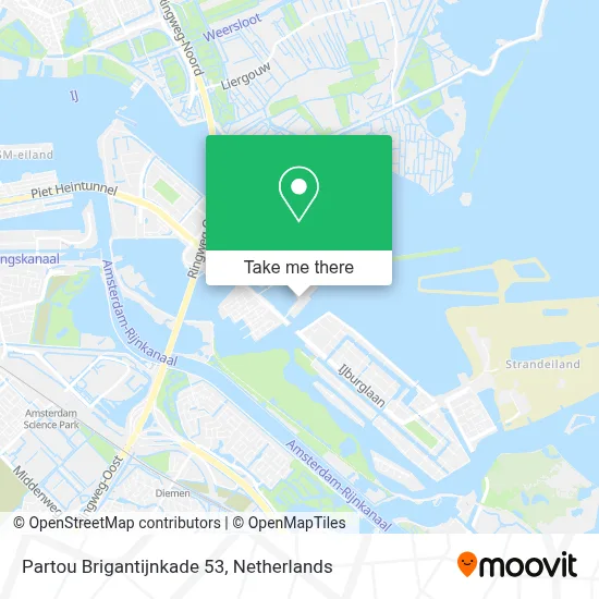 Partou Brigantijnkade 53 map