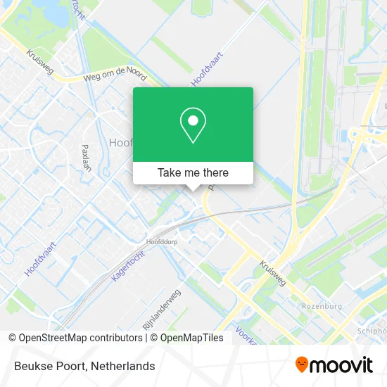 Beukse Poort map