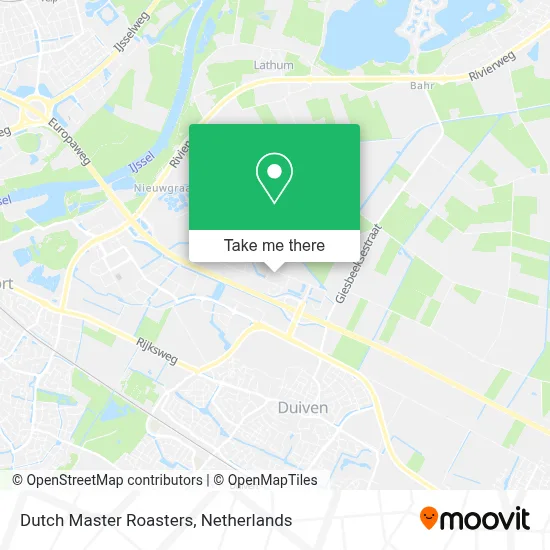 Dutch Master Roasters map