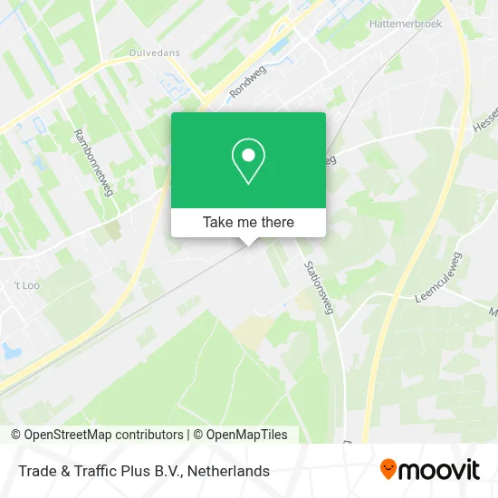 Trade & Traffic Plus B.V. map