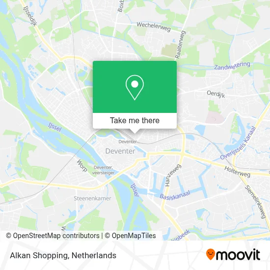 Alkan Shopping map