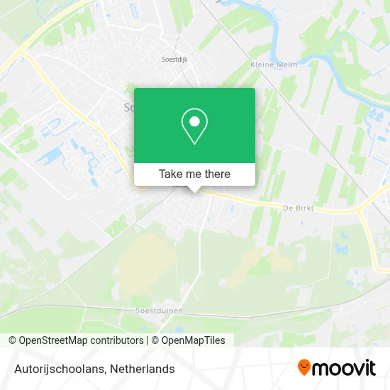 Autorijschoolans Karte