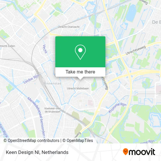 Keen Design Nl map