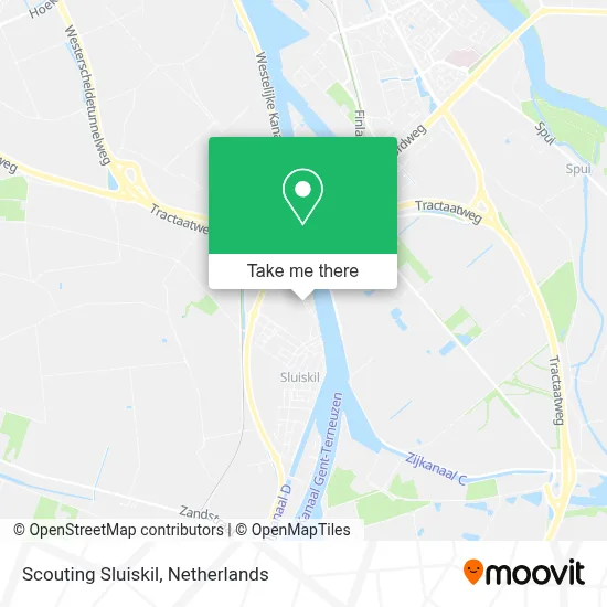 Scouting Sluiskil map