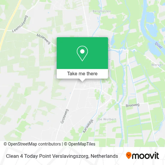 Clean 4 Today Point Verslavingszorg map