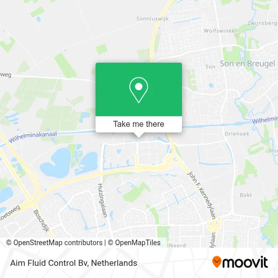 Aim Fluid Control Bv map