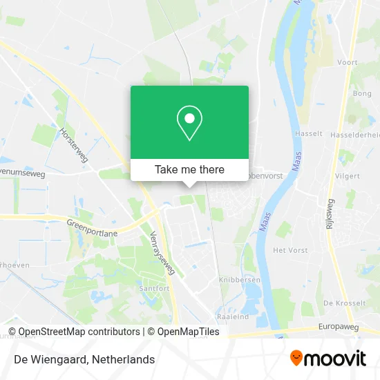 De Wiengaard Karte