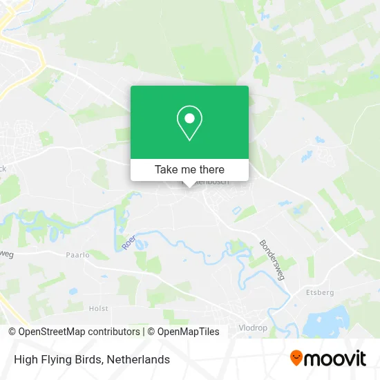 High Flying Birds map