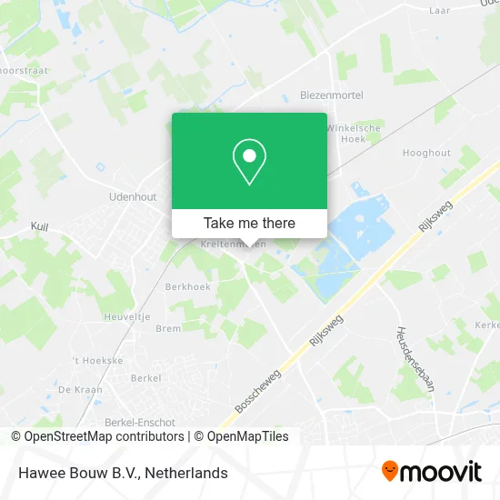Hawee Bouw B.V. map