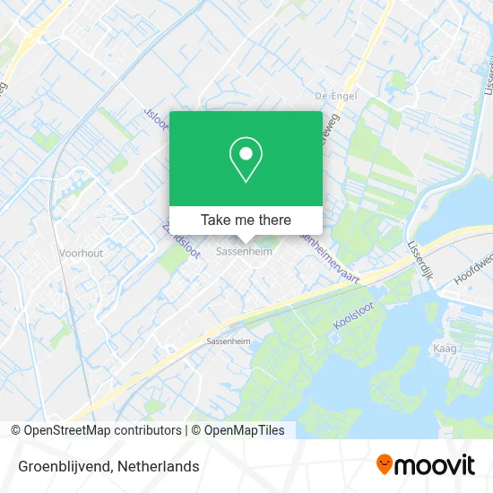 Groenblijvend map