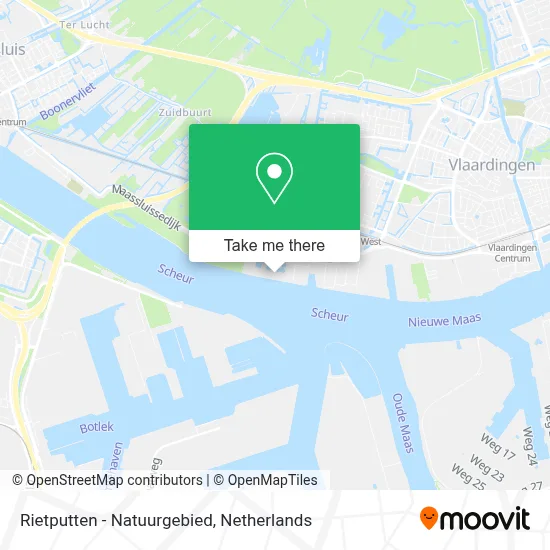Rietputten - Natuurgebied map