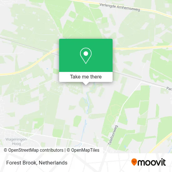 Bosbeek map