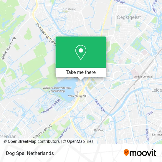 Dog Spa map