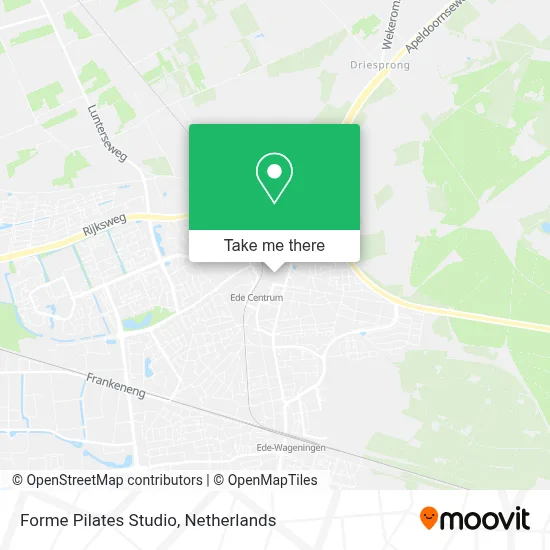 Forme Pilates Studio Karte