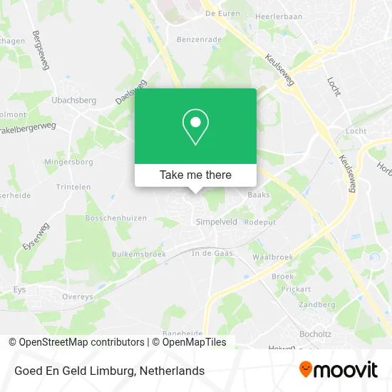 Goed En Geld Limburg map