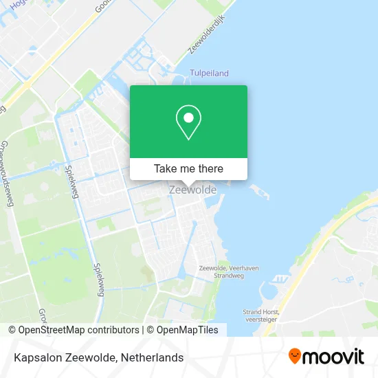 Kapsalon Zeewolde map