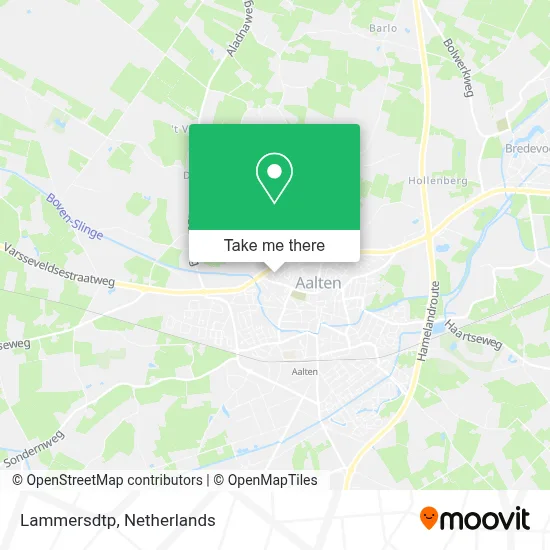 Lammersdtp map
