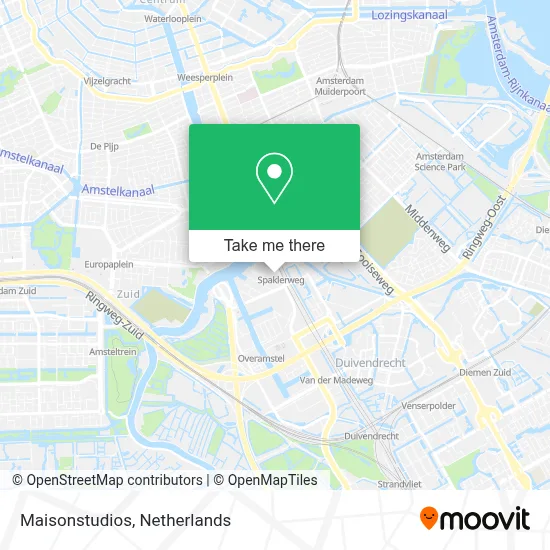 Maisonstudios map
