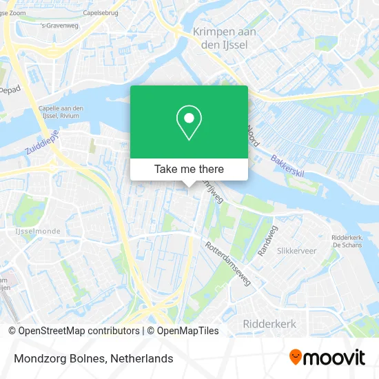 Mondzorg Bolnes map