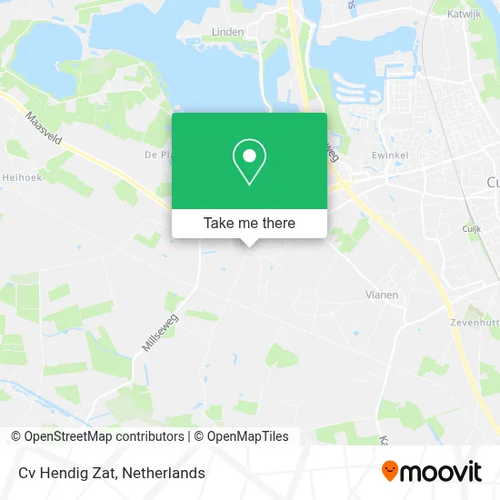 Cv Hendig Zat map