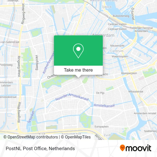 Postnl Postkantoor map
