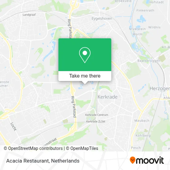 Acacia Restaurant map