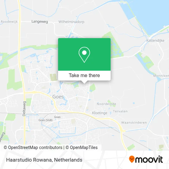 Haarstudio Rowana map