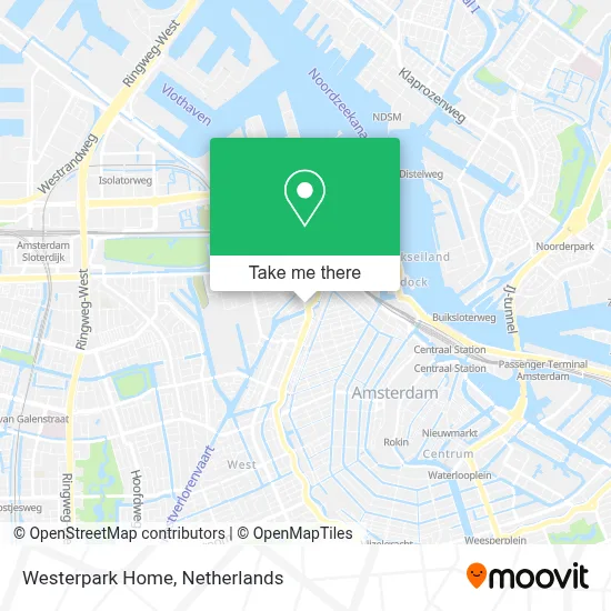 Westerpark Home map