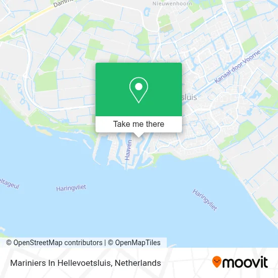 Mariniers In Hellevoetsluis map