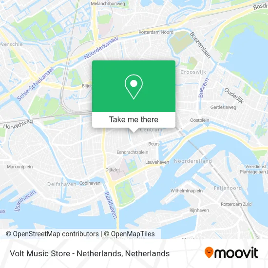 Volt Music Store - Netherlands map